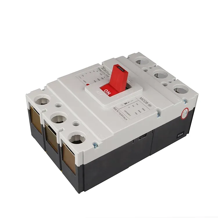 Disjoncteur à boîtier moulé magnétique thermique 630a 3p