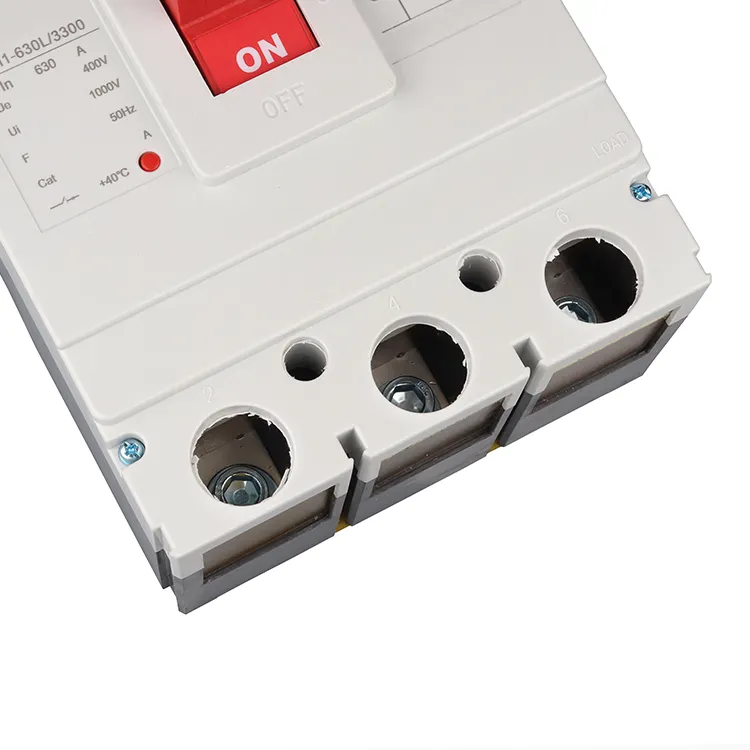Disjoncteur à boîtier moulé magnétique thermique 630a 3p