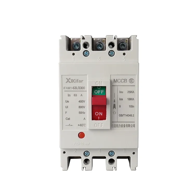 63a 4p Tpn Mccb avec contacts auxiliaires