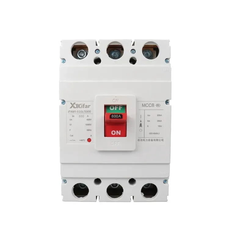 Déclencheur Magnétique Thermique Mccb 3p 800a